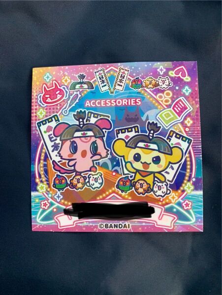 たまごっちユニ 特典 たまステッカー ももたろうコーデ コード未使用