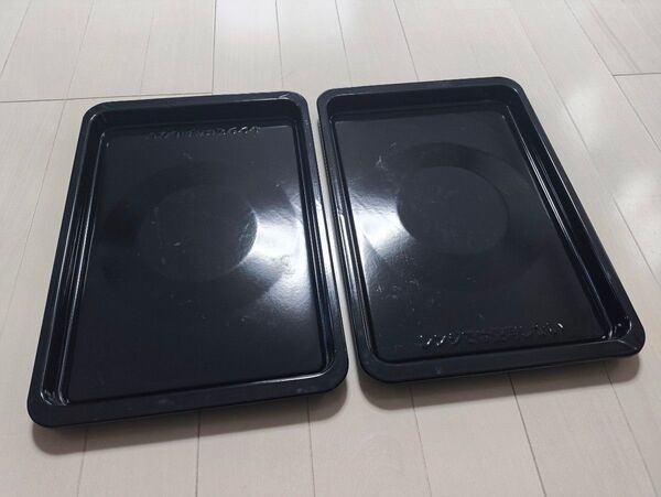 シャープ オーブンレンジ用 角皿2枚(350 416 0139)