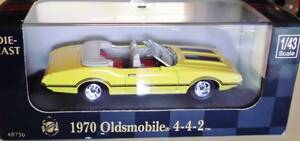 ★ミニカー1/43サイズ Oldsmobile (1970年 )ケース付 未使用 