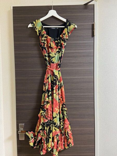 ラルフローレン フラワーワンピース 花柄 ドレス