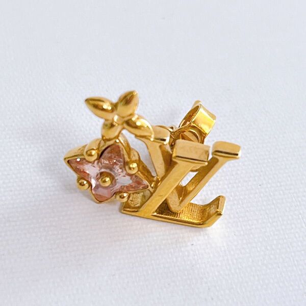 LOUIS VUITTON ピアス ピュス ルルグラム M00786 片耳