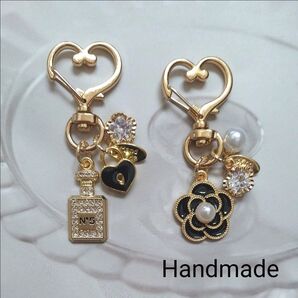 ハンドメイド キーホルダー 2個セット