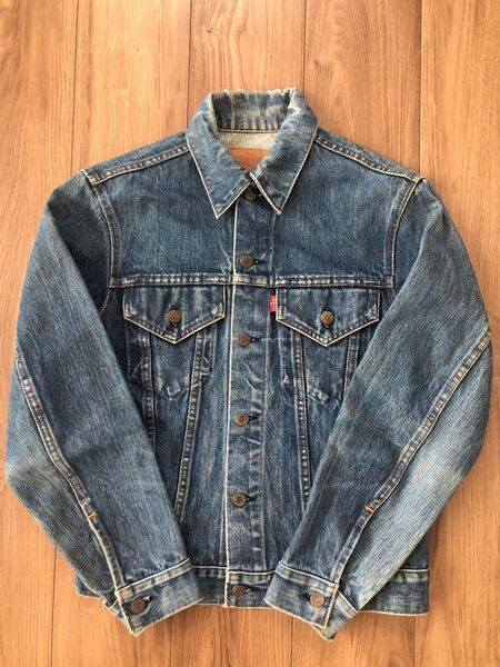 70s Levi's ヴィンテージ 70505 4th デニムジャケット 濃紺 ケアタグ付き USA製 ゴールデンサイズ 希少