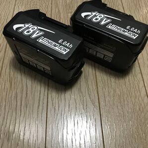 マキタ互換バッテリー6.0AH×2個セット makita BL1860B リチウムイオンバッテリー
