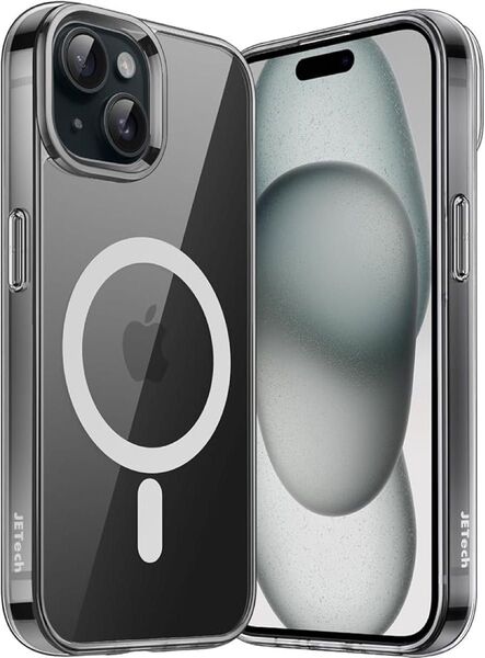 iPhone 15 Plus 6.7インチ ケース 透明 ローズゴールド