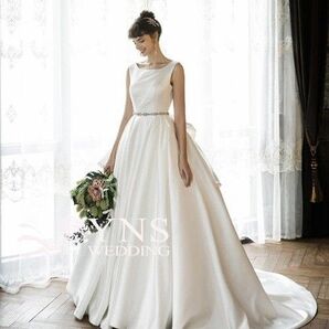 21日までの限定値下!YNS ウェディングドレス シルク