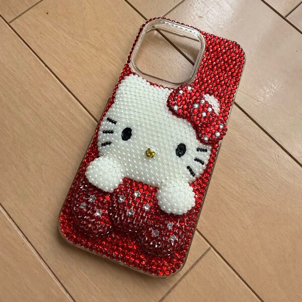 iPhone16Pro キティちゃんiPhoneケース