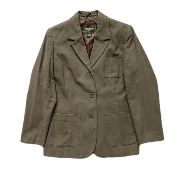 【Eddie Bauer】エディーバウアー 綿100% テーラードジャケット