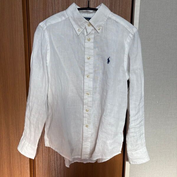 新品未使用 RALPH LAUREN ラルフローレン POLO リネンシャツ レディス キッズ