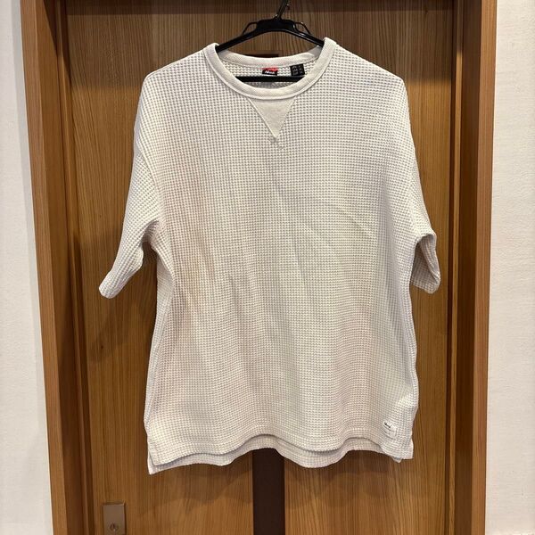 ECO HYBRID 【NANGA】ワッフルTシャツ・ナンガ・Lサイズ