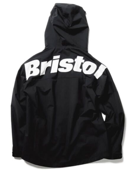 FCRB BIG LOGO WARM UP JACKET ブラック L 美品