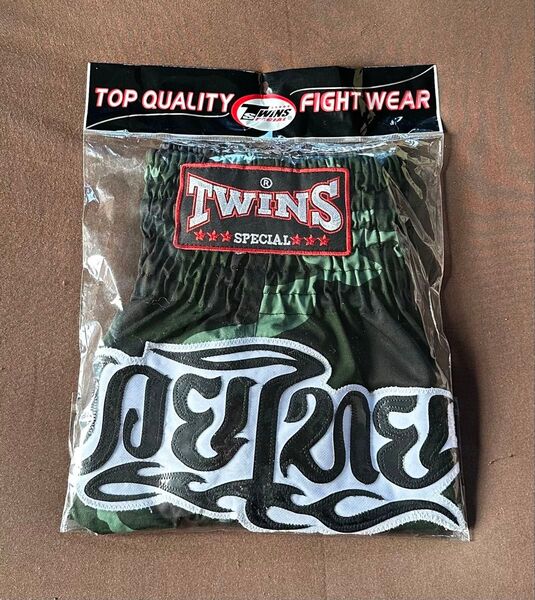 TWINS SPECIAL ムエタイパンツ グリーン系 新品未使用