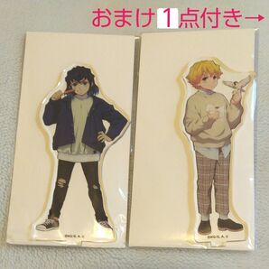 鬼滅の刃 ローソン限定アクリルスタンド 伊之助 善逸 +おまけ
