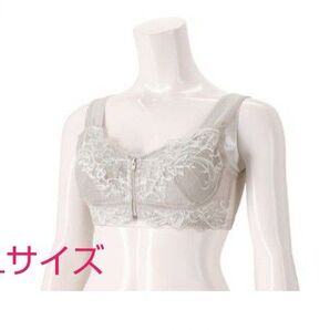 BRNYすらっと細みえフロントファスナーブラ Lサイズ