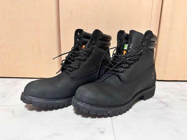 【美品】ティンバーランド26.5cm黒スエード