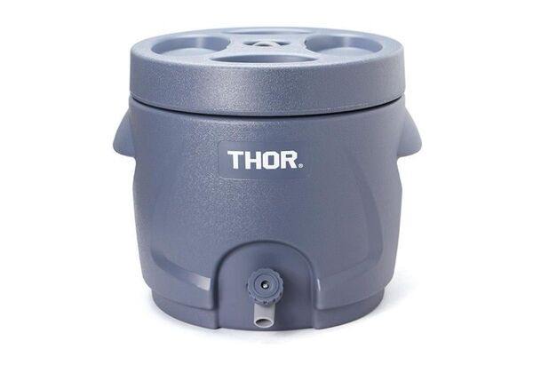 新品 Thor Water Jug ソーウォータージャグ 10L グレー アウトドア キャンプ 給水