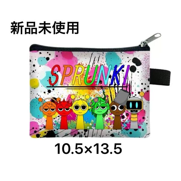 マルチケース スプランキー A柄 ポーチ 小物入れ インクレディボックス (裏面も同じ柄)