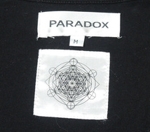 PARADOX（パラドックス）／プロントプリント半袖Tシャツ-神聖幾何学タグ- ／管KXSQ_画像3