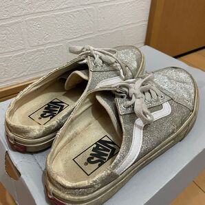 VANS スニーカー シルバー