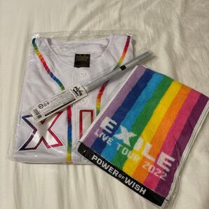 EXILE LIVE TOUR 2022 “POWER OF WISH”グッズ(ベースボールシャツ・マフラータオル・フラッグ)