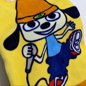 パラッパラッパー マフラータオル イエロー ステッカー付き 限定生産品 キャラクターグッズ PARAPPA THE RAPPER
