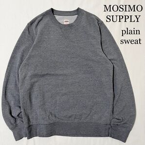 OLD MOSIMO SUPPLY Vガゼット 無地 プレーンスウェット 古着