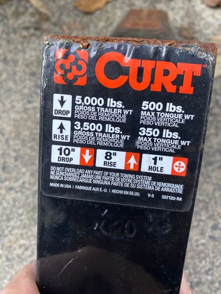 【値下げ】CURT ヒッチメンバー ボールマウント