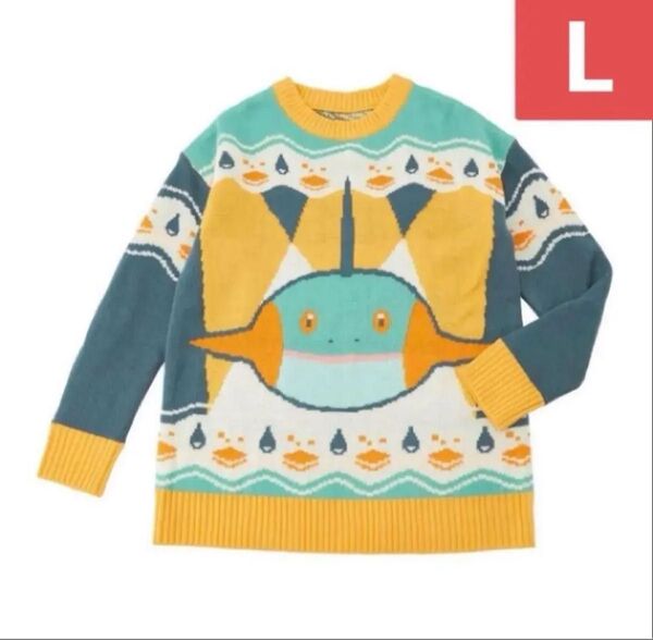 ポケモンセンター クリスマス ヌマクロー セーター クリスマスセーター ポケモン ニット Lサイズ ニットセーター