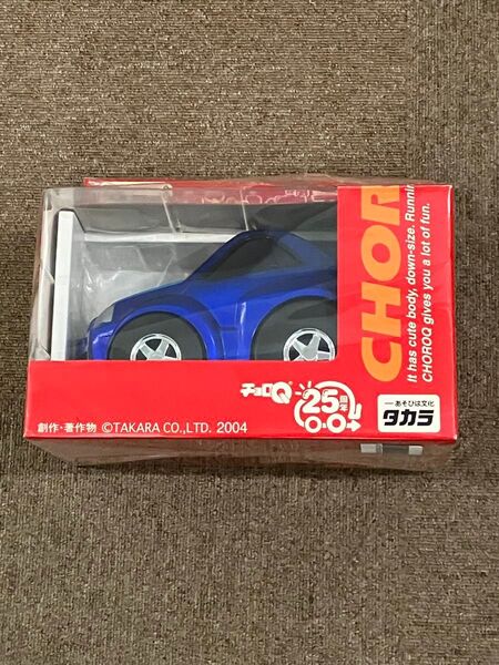 新品未開封 チョロQ 25周年記念 ジャンボチョロQ スカイライン GT-R34 青 ブルー
