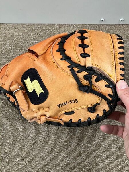 【美品】SSK キャッチャーミット 一般軟式用 右利き