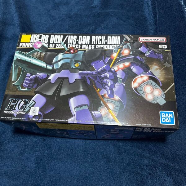 HGUC 機動戦士ガンダム MS-09 ドム/MS-09R リックドム 1/144スケール プラモデル