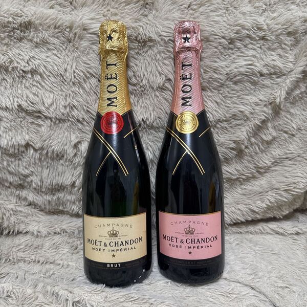 MOET&CHANDON シャンパン 2本セット750ml