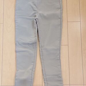 【未使用】ベージュ パンツ M ストレッチパンツ 裏起毛