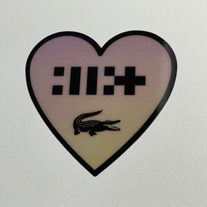 ラコステ illitステッカー ノベルティ