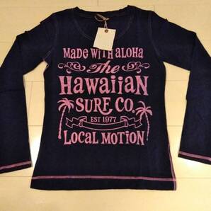 ☆ローカルモーション LOCAL MOTION 長袖 Tシャツ 紺系 サイズF