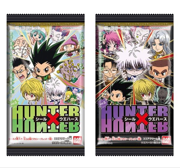 【未開封】HUNTER×HUNTER シール × ウエハースvol.5