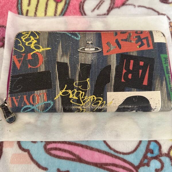 Vivienne Westwood 長財布 ラウンドファスナー