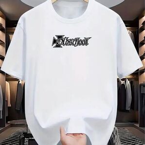 通気性抜群 クール 夏 白Tシャツ メンズ カジュアルTシャツ トップス 半袖 !!