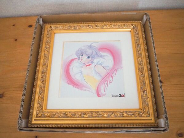 魔法の天使 クリィーミーマミ ミニ色紙 高田明美 ぴえろ 30周年記念 額装品/クリーミーマミ アニメ 漫画 イラスト グッズ