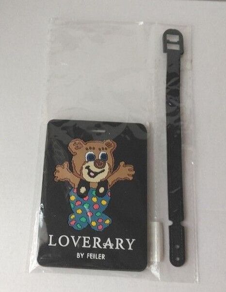 ラブラリー バイ フェイラー ノベルティ オリジナル オールドテディ ラゲッジ タグ