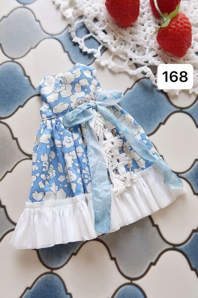 ドール服 アウトフィット 168 *リボンレーシィワンピース*