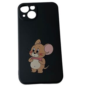 iPhone13 スマホケース シリコン ネズミ ケース 可愛い 軽量