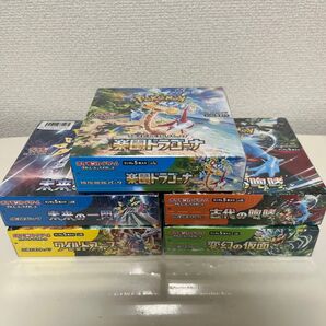 ポケモンカードゲーム 5box 未開封シュリンク付き まとめ売り