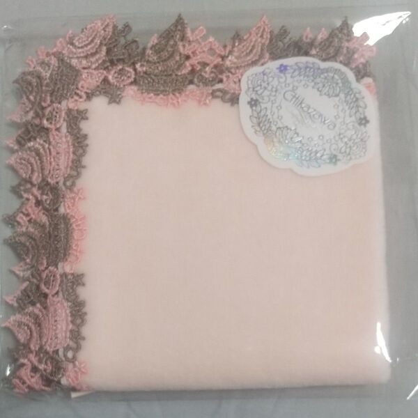近沢レース カップケーキ ハンカチ