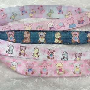 38mm両面プリントポリコットンリボンセット②