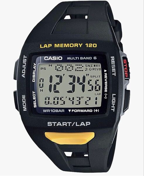 CASIO Collection SPORTS STW-1000-1JH (ブラック)新品未使用品 箱説明書付き 電波ソーラー