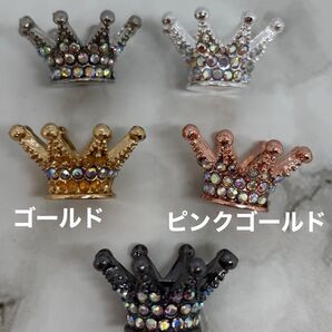 カスタムボールペン ビーズ 王冠 クラウン 大きめ