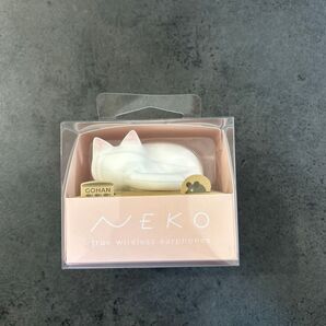 新品 ラディウス HP-C28BTW 完全ワイヤレスイヤホン NEKO ホワイト ネコ