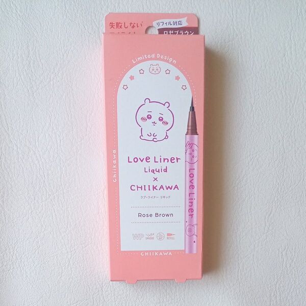 msh (エムエスエイチ) ラブライナー リキッドアイライナーR4 (ちいかわデザイン (限定品) ロゼブラウン) 0.55mL