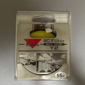 MC(Multi Coated )Y2 黒白フィルム用コントラスト強調フィルター 55mm カラー色彩効果用